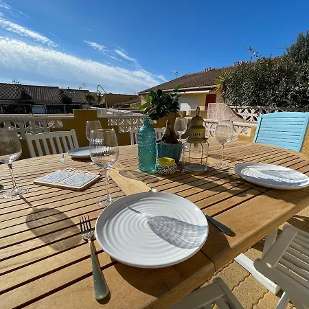 Feriehus La Casa Blau Maison De Charme Avec Piscine Leucate