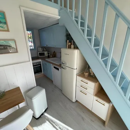 בית נופש La Casa Blau Maison De Charme A 15 Min Du Marche De Noel Barcares